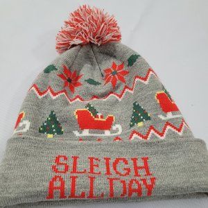 Sleigh All Day Ugly Christmas toque